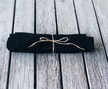 Load image into Gallery viewer, Signature Black Tote Bag